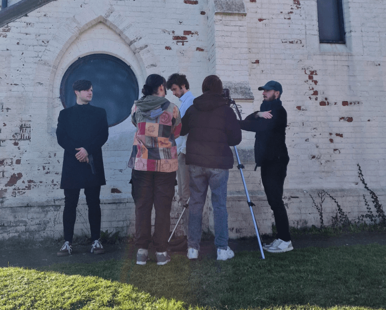 Film Week — Outside shooting scene