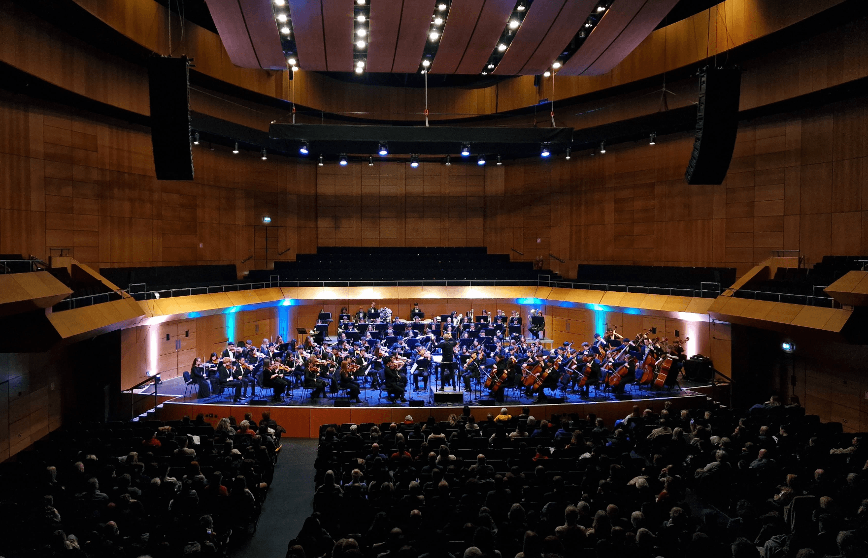 The Helix  — orchestra setup