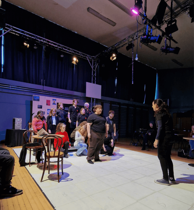 The Rose — rehearsals