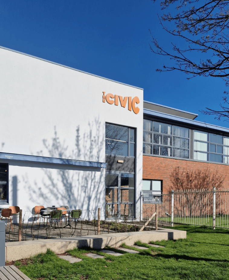 The Civic — the building exterior